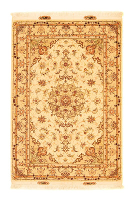 Perzisch tapijt - Tabriz - Royal - 147 x 102 cm - beige