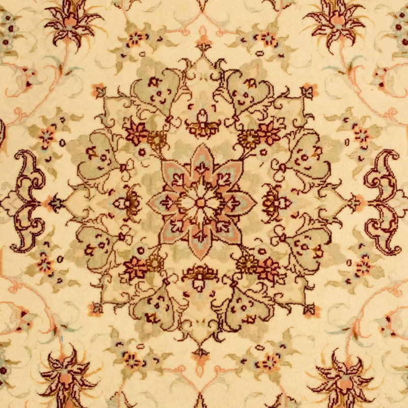 Perzisch tapijt - Tabriz - Royal - 147 x 102 cm - beige