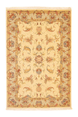 Perzisch tapijt - Tabriz - Royal - 150 x 101 cm - beige