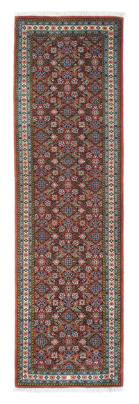 Loper Perzisch tapijt - Bijar - 212 x 73 cm - bruin