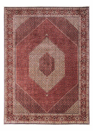 Perzisch tapijt - Bijar - Koninklijk - 343 x 253 cm - rood