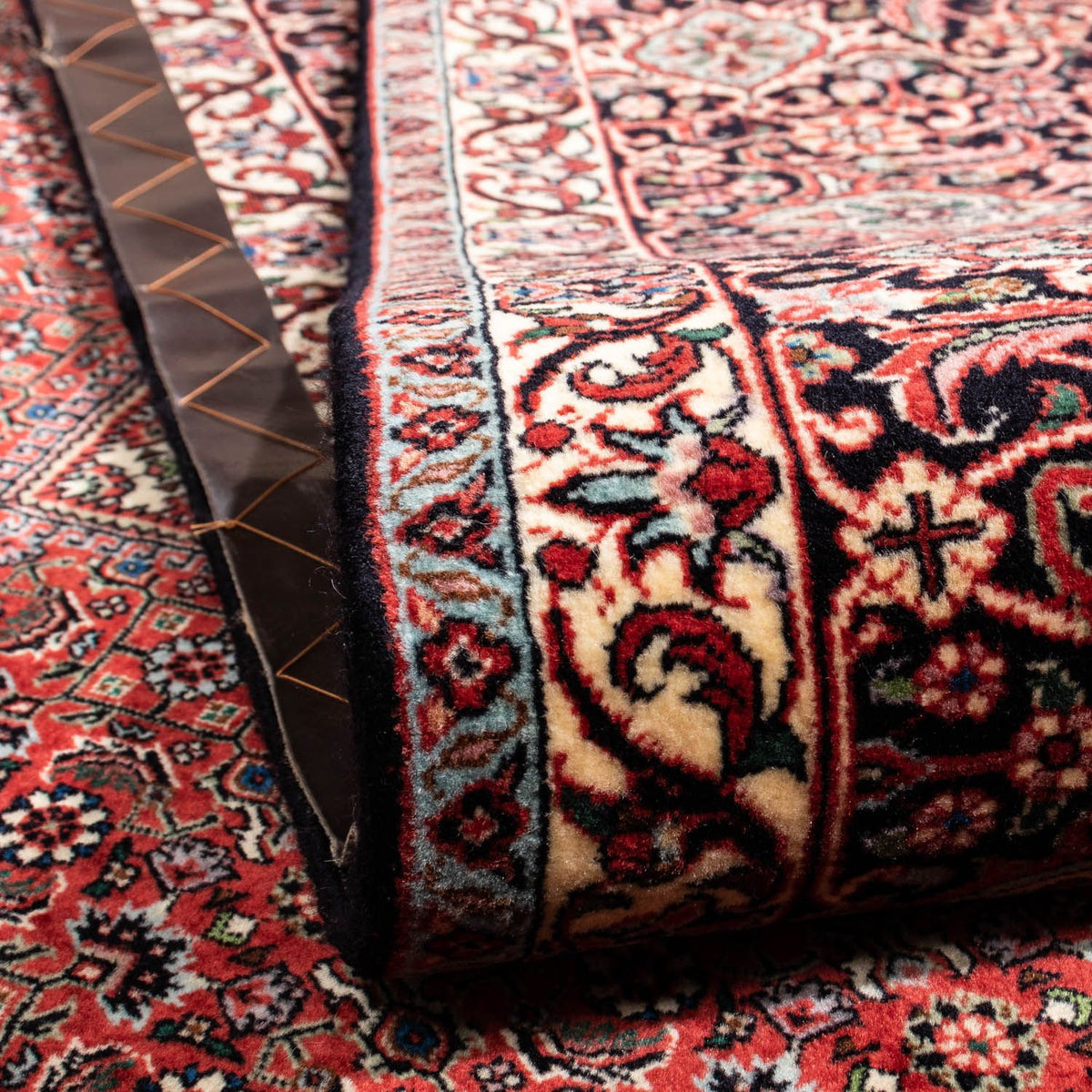 Perzisch tapijt - Bijar - Koninklijk - 343 x 253 cm - rood