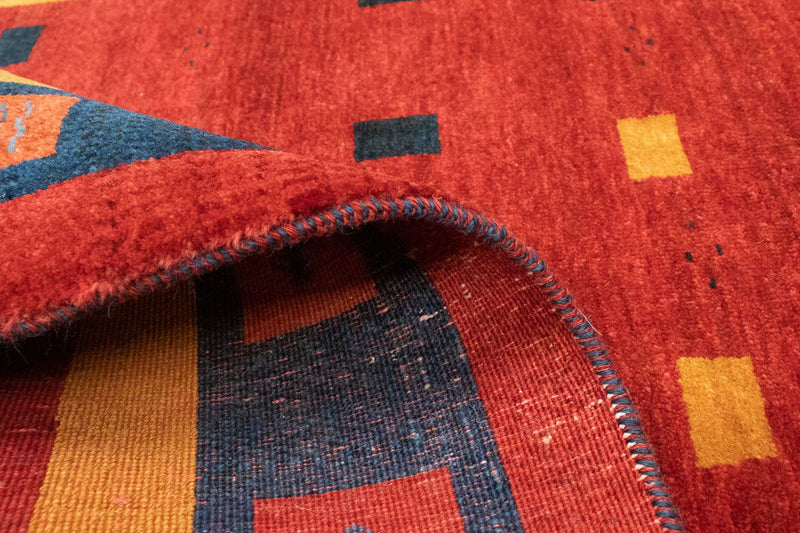 Loper Gabbeh Tapijt - Loribaft Perzisch - 175 x 102 cm - rood