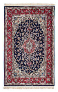 Perzisch tapijt - Tabriz - Royal - 198 x 129 cm - donkerblauw