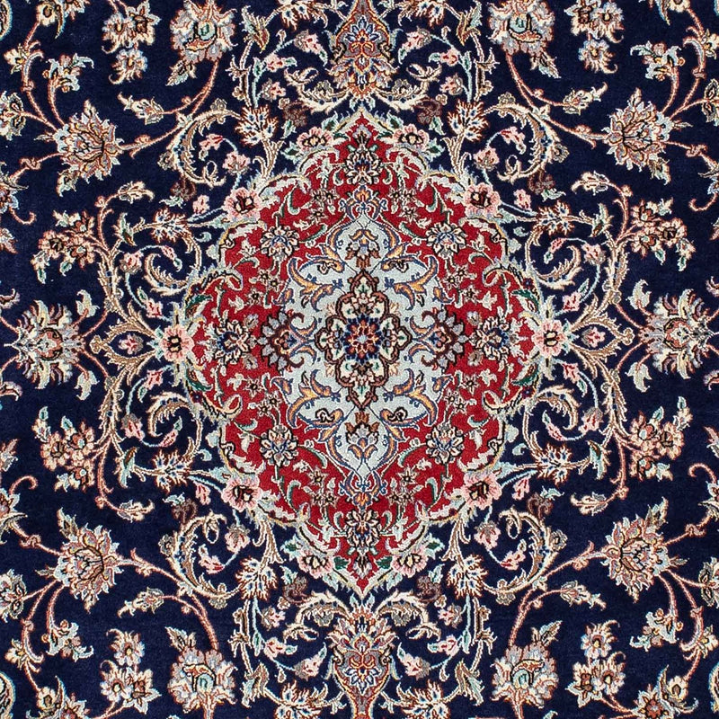 Perzisch tapijt - Tabriz - Royal - 198 x 129 cm - donkerblauw