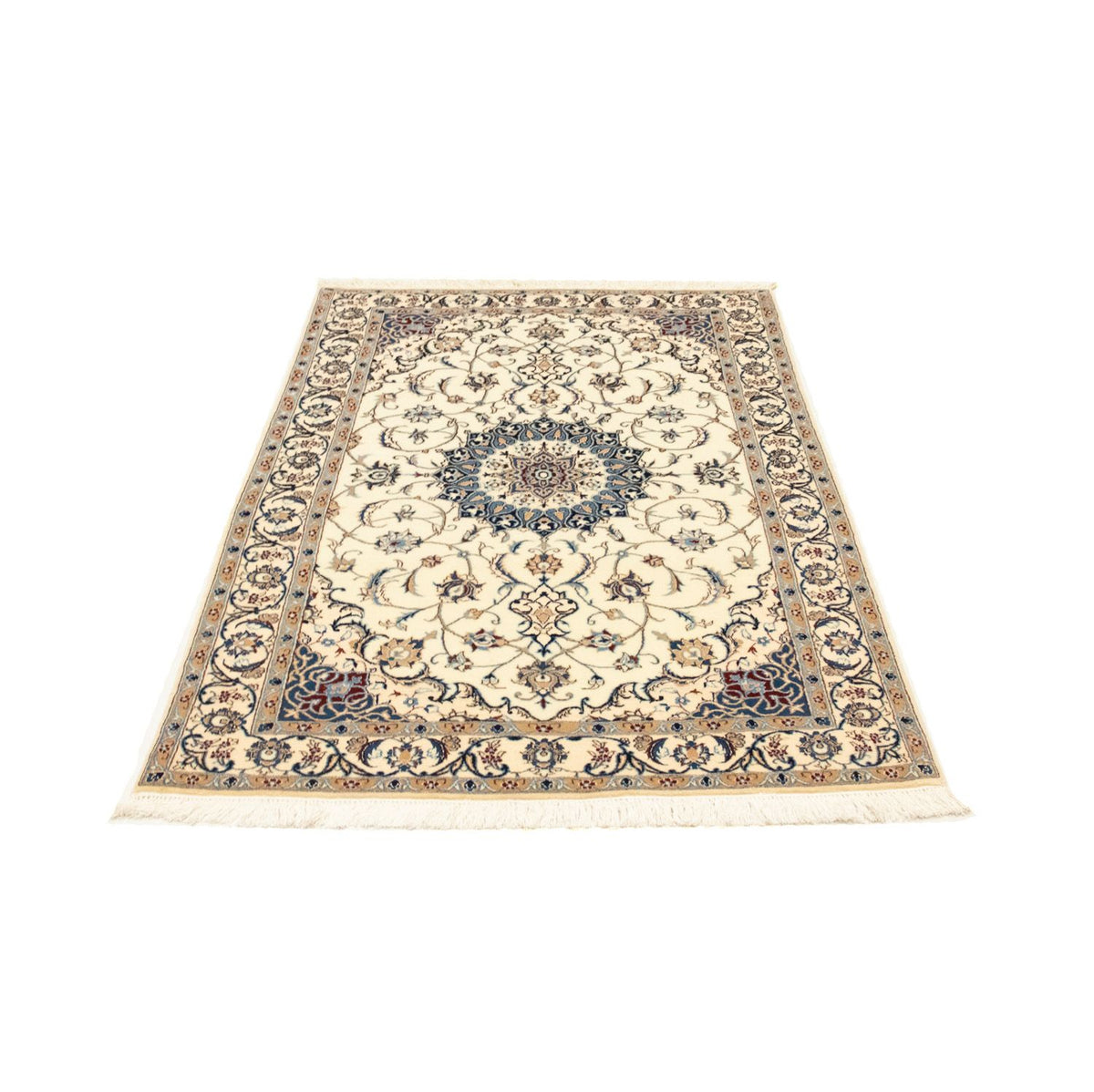 Perzisch tapijt - Nain - Premium - 151 x 96 cm - beige