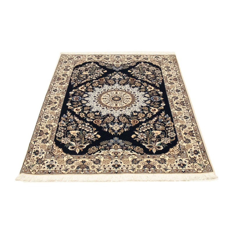 Perzisch tapijt - Nain - Premium - 151 x 100 cm - donkerblauw