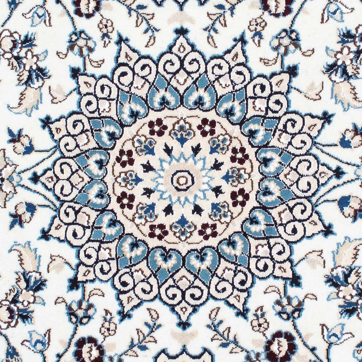 Perzisch tapijt - Nain - Koninklijk - 180 x 113 cm - beige