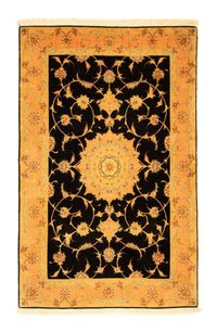 Perzisch tapijt - Tabriz - Royal - 160 x 100 cm - zwart