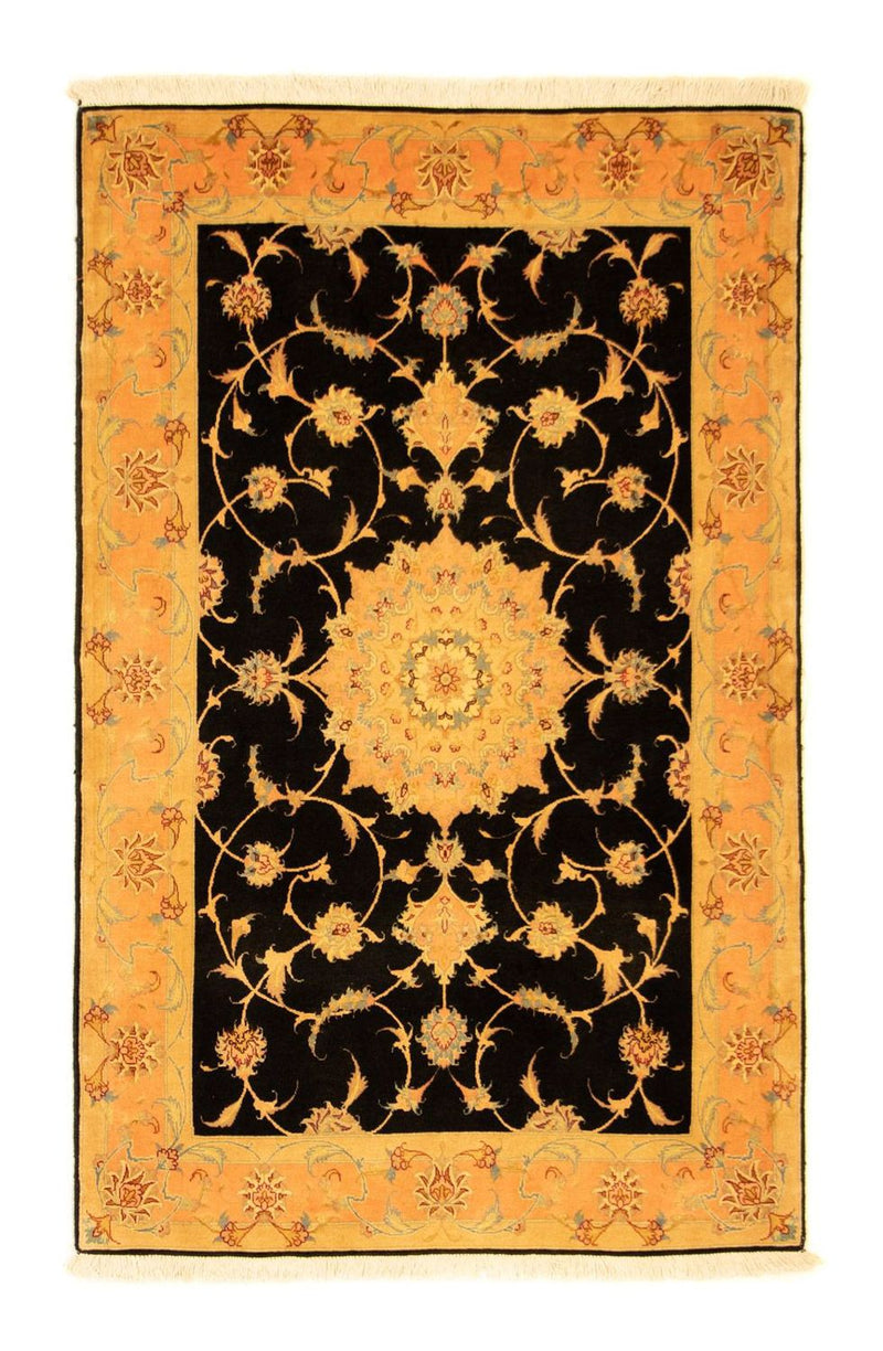 Perzisch tapijt - Tabriz - Royal - 160 x 100 cm - zwart