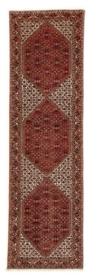 Loper Perzisch tapijt - Bijar - 313 x 82 cm - veelkleurig
