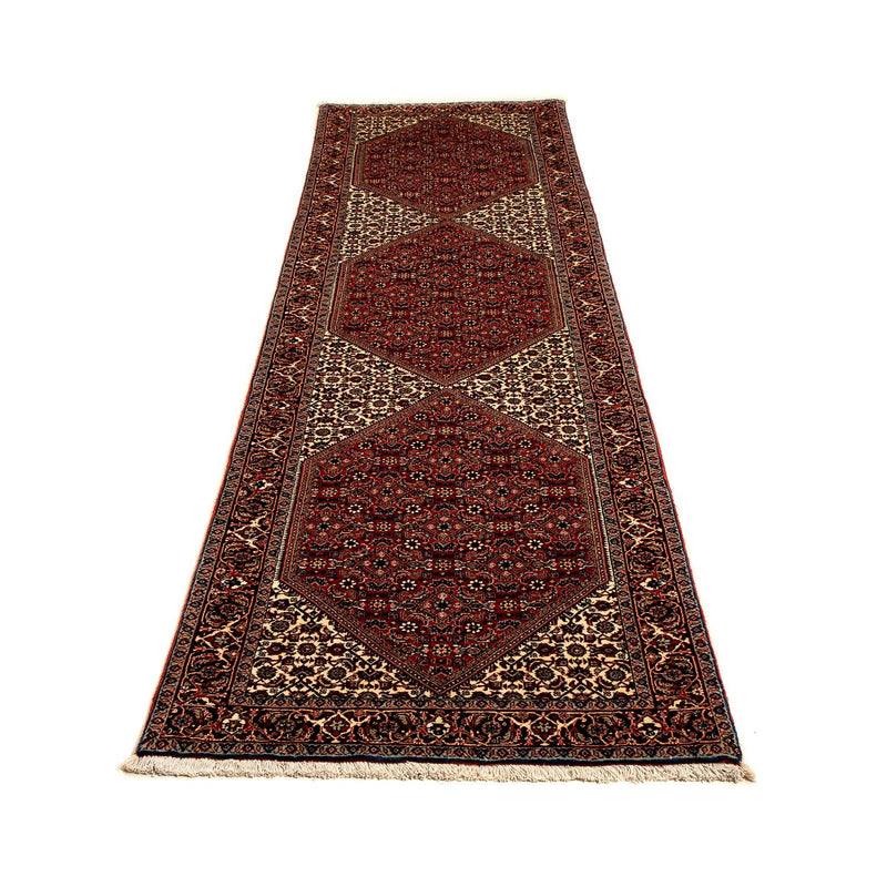 Loper Perzisch tapijt - Bijar - 313 x 82 cm - veelkleurig