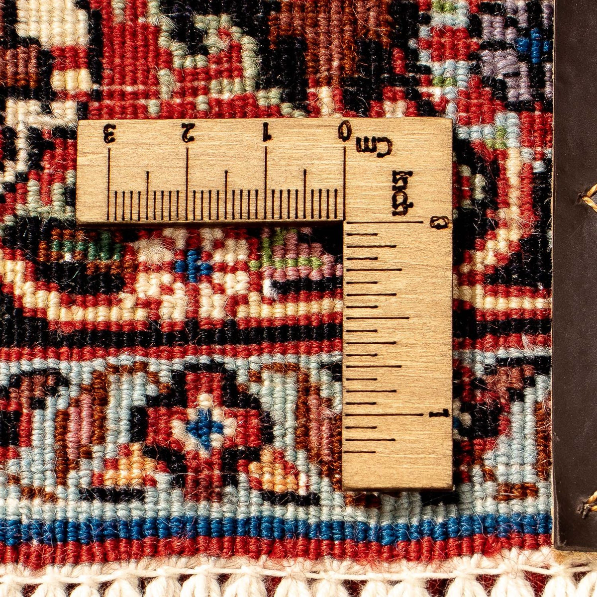 Loper Perzisch tapijt - Bijar - 313 x 82 cm - veelkleurig