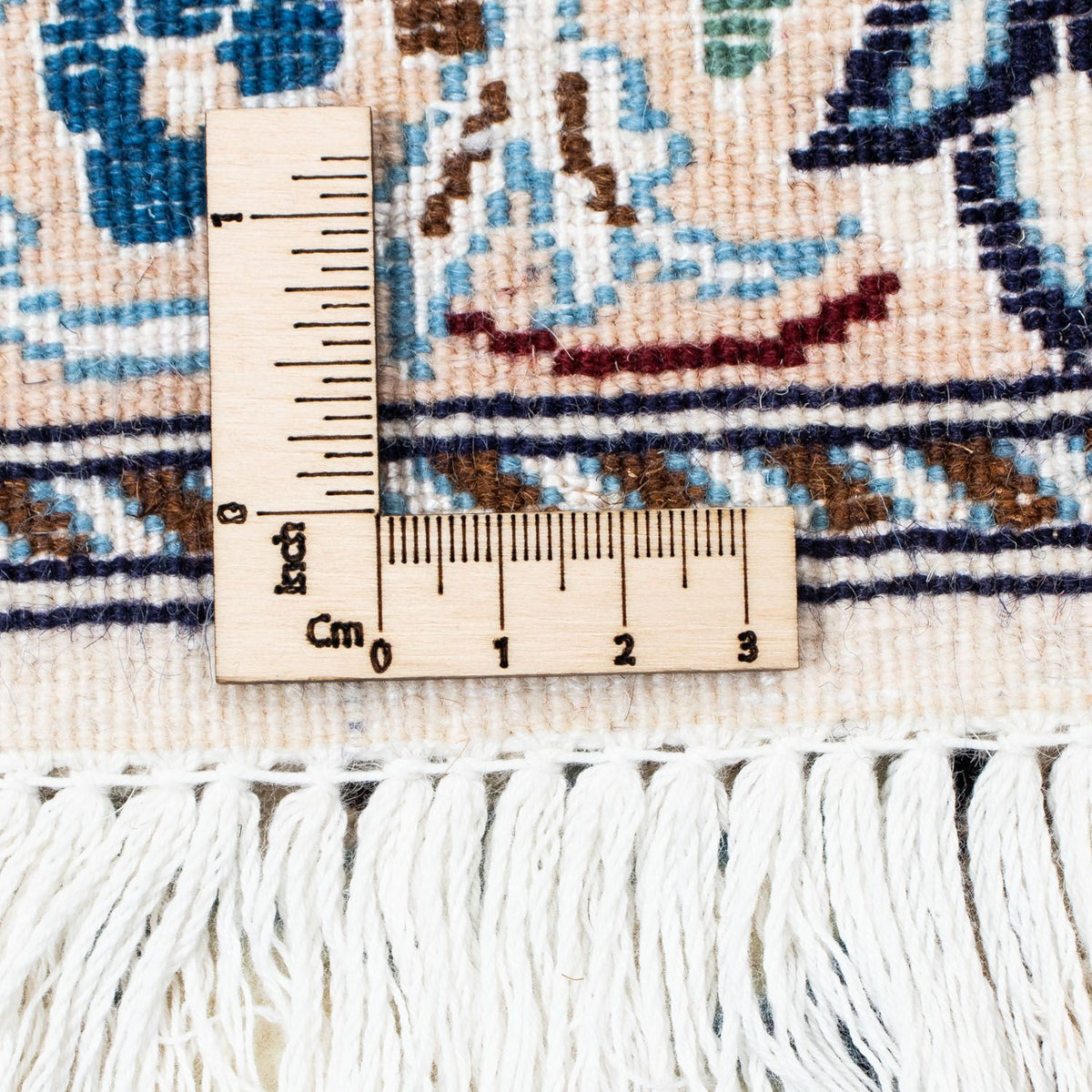 Perzisch tapijt - Nain - Koninklijk - 328 x 203 cm - beige