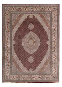 Perzisch tapijt - Tabriz - 353 x 253 cm - donkerrood