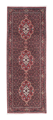Loper Perzisch tapijt - Bijar - 202 x 75 cm - rood