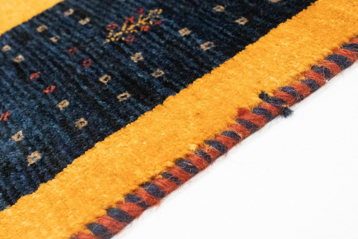 Gabbeh Tapijt - Loribaft Perzisch - 148 x 100 cm - goud