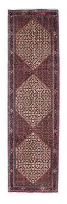 Loper Perzisch tapijt - Bijar - 317 x 86 cm - rood
