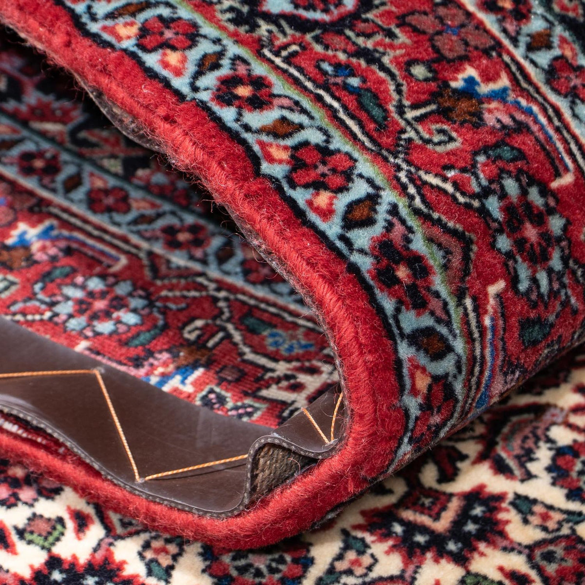 Loper Perzisch tapijt - Bijar - 317 x 86 cm - rood