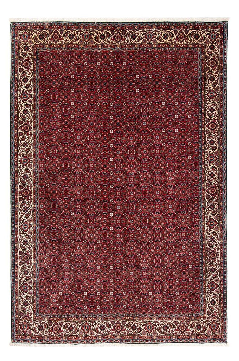 Perzisch tapijt - Bijar - 243 x 172 cm - donkerrood