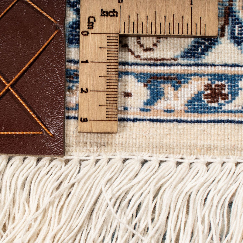 Perzisch tapijt - Nain - Premium vierkant  - 205 x 197 cm - beige