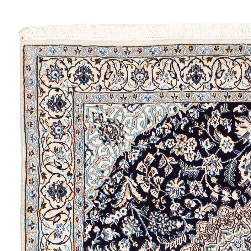 Perzisch tapijt - Nain - Koninklijk vierkant  - 153 x 146 cm - donkerrood