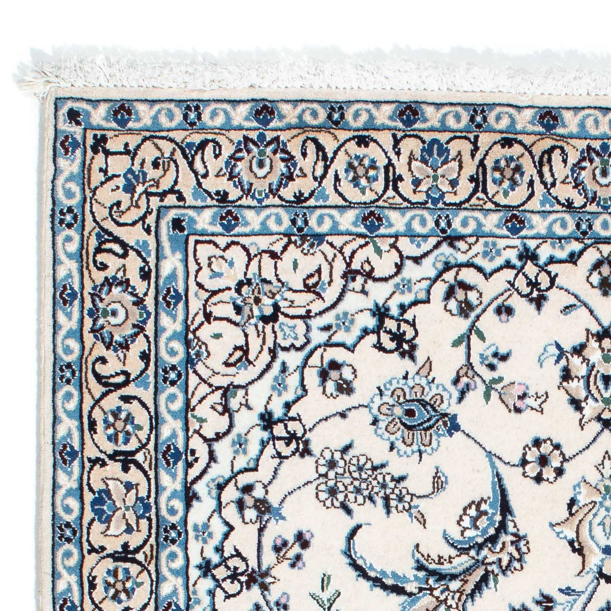 Perzisch tapijt - Nain - Koninklijk - 172 x 110 cm - beige