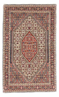 Perzisch tapijt - Bijar - 140 x 88 cm - beige