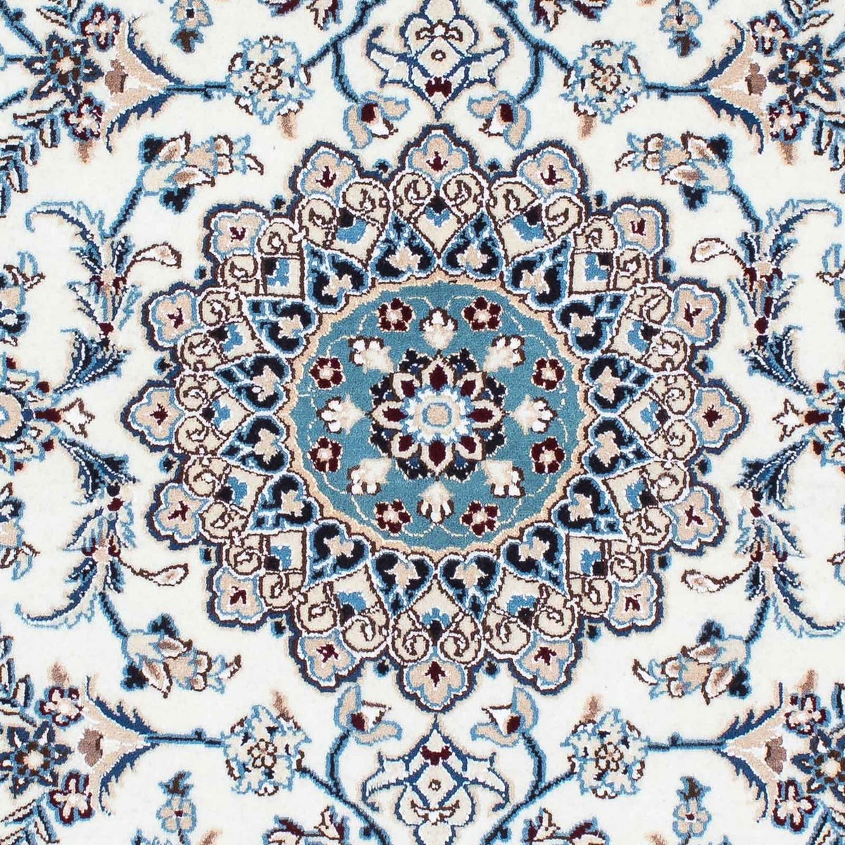 Perzisch tapijt - Nain - Koninklijk - 168 x 111 cm - beige