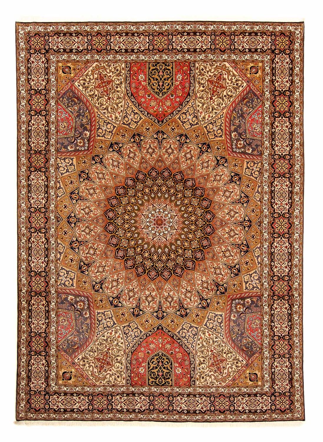 Perzisch tapijt - Tabriz - Royal - 352 x 255 cm - veelkleurig