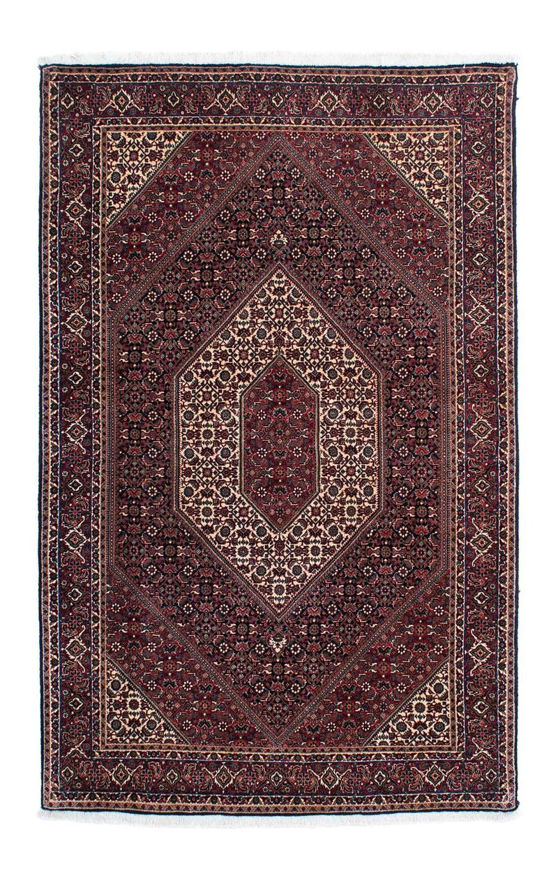 Perzisch tapijt - Bijar - 210 x 134 cm - donkerblauw