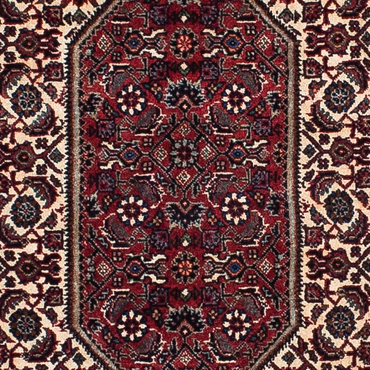 Perzisch tapijt - Bijar - 210 x 134 cm - donkerblauw