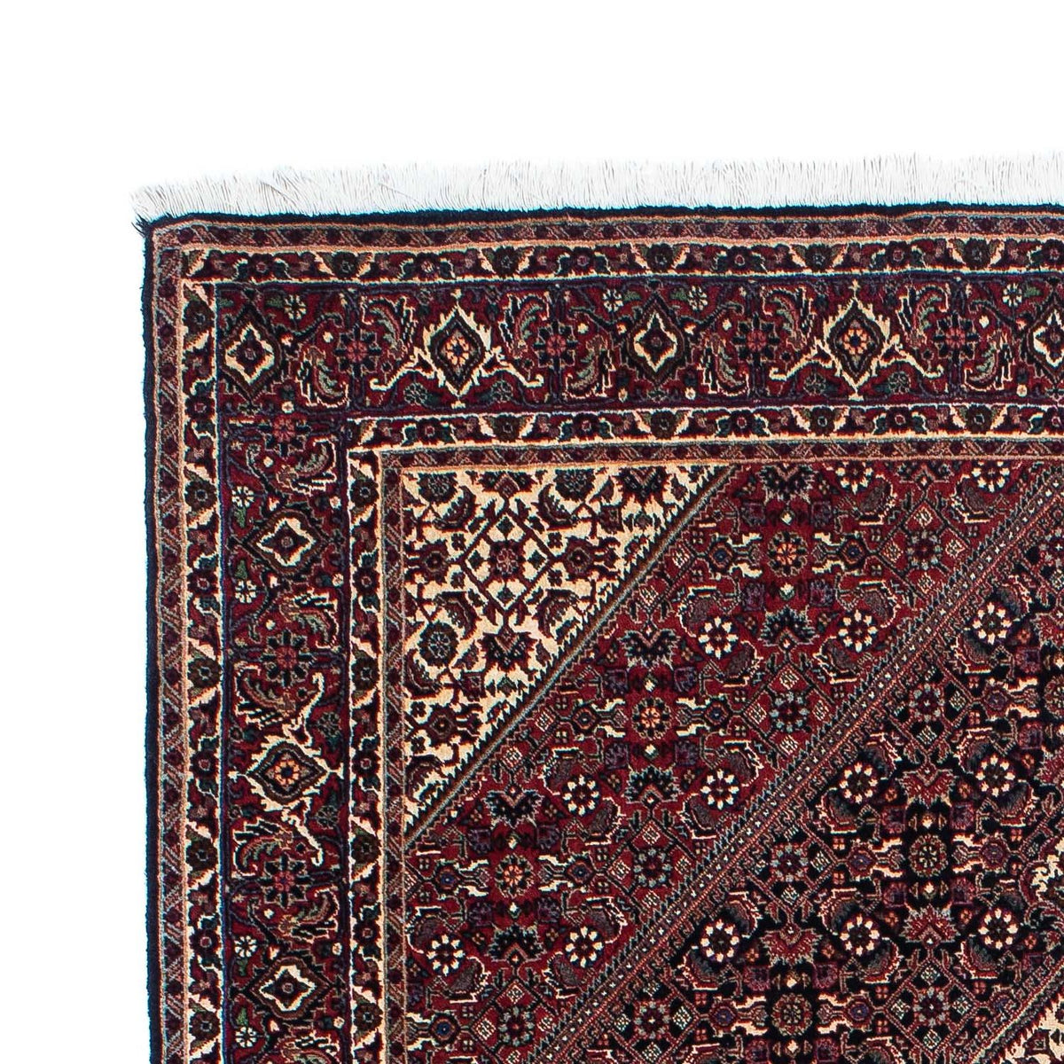 Perzisch tapijt - Bijar - 210 x 134 cm - donkerblauw