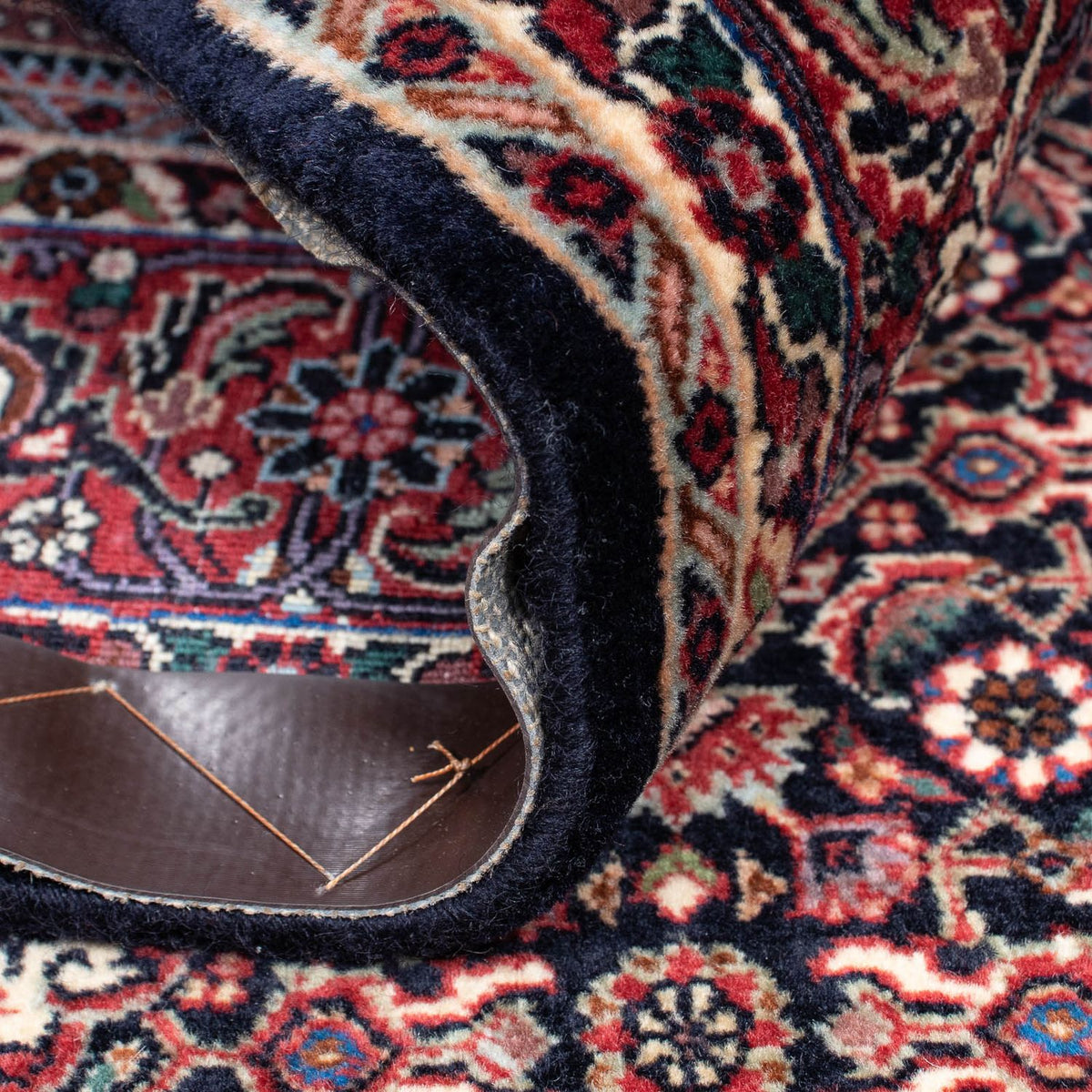 Perzisch tapijt - Bijar - 210 x 134 cm - donkerblauw