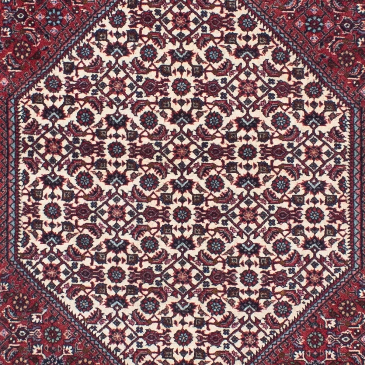 Loper Perzisch tapijt - Bijar - 300 x 83 cm - rood