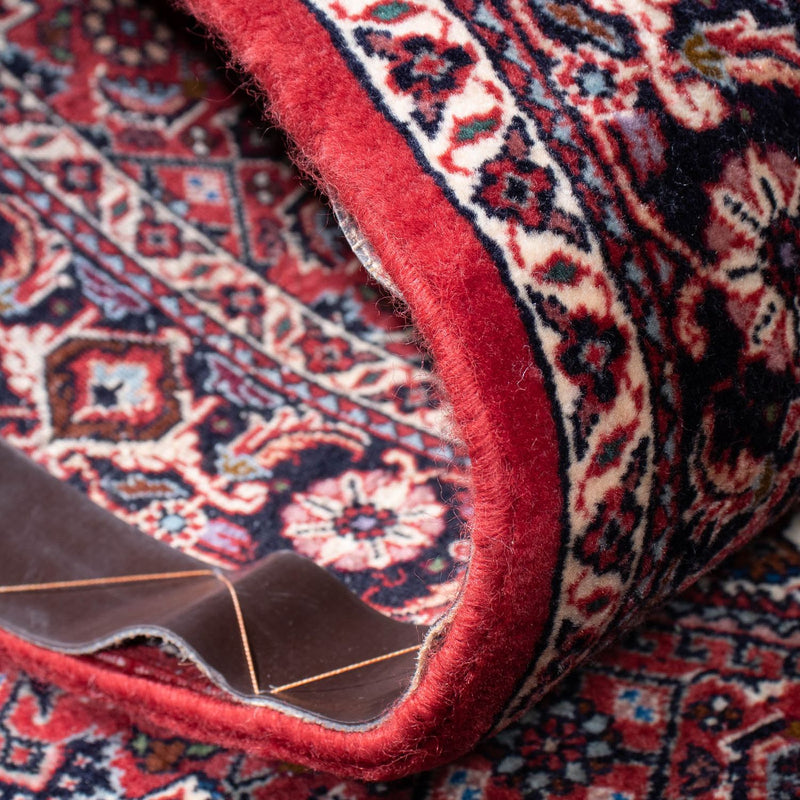 Loper Perzisch tapijt - Bijar - 300 x 83 cm - rood