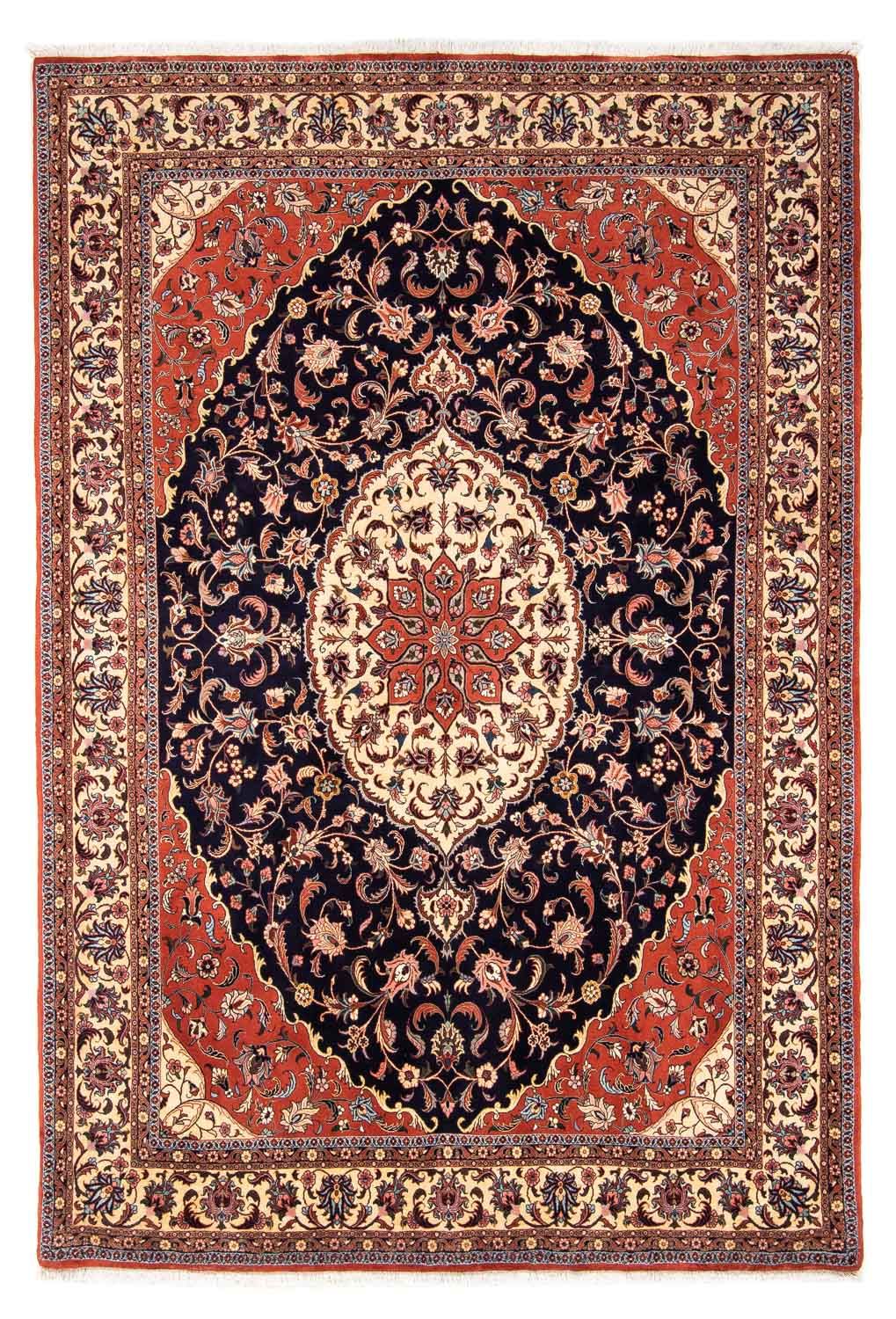 Perzisch tapijt - Bijar - 260 x 176 cm - donkerblauw