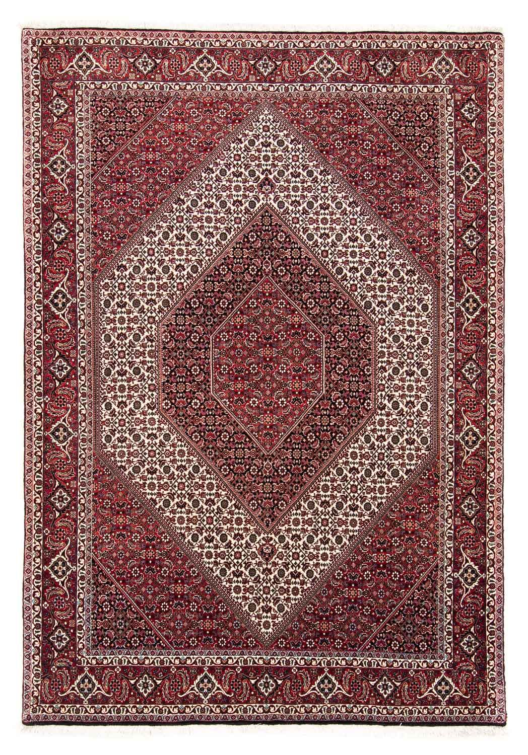 Perzisch tapijt - Bijar - 240 x 170 cm - licht rood