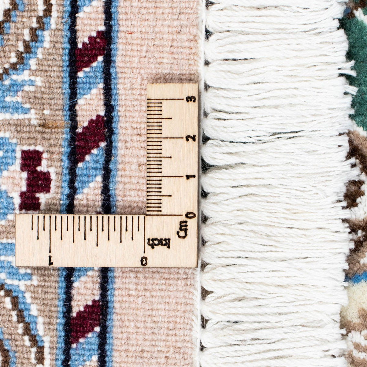 Perzisch tapijt - Nain - Koninklijk - 302 x 200 cm - groen