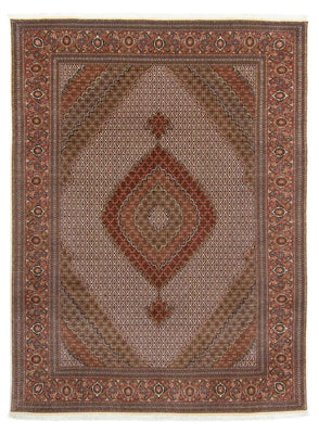 Perzisch tapijt - Tabriz - Royal - 349 x 250 cm - bruin
