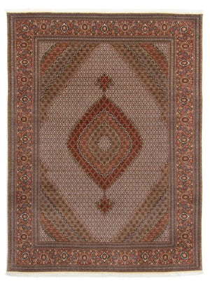 Perzisch tapijt - Tabriz - Royal - 349 x 250 cm - bruin