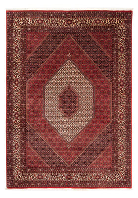 Perzisch tapijt - Bijar - 248 x 171 cm - donkerrood