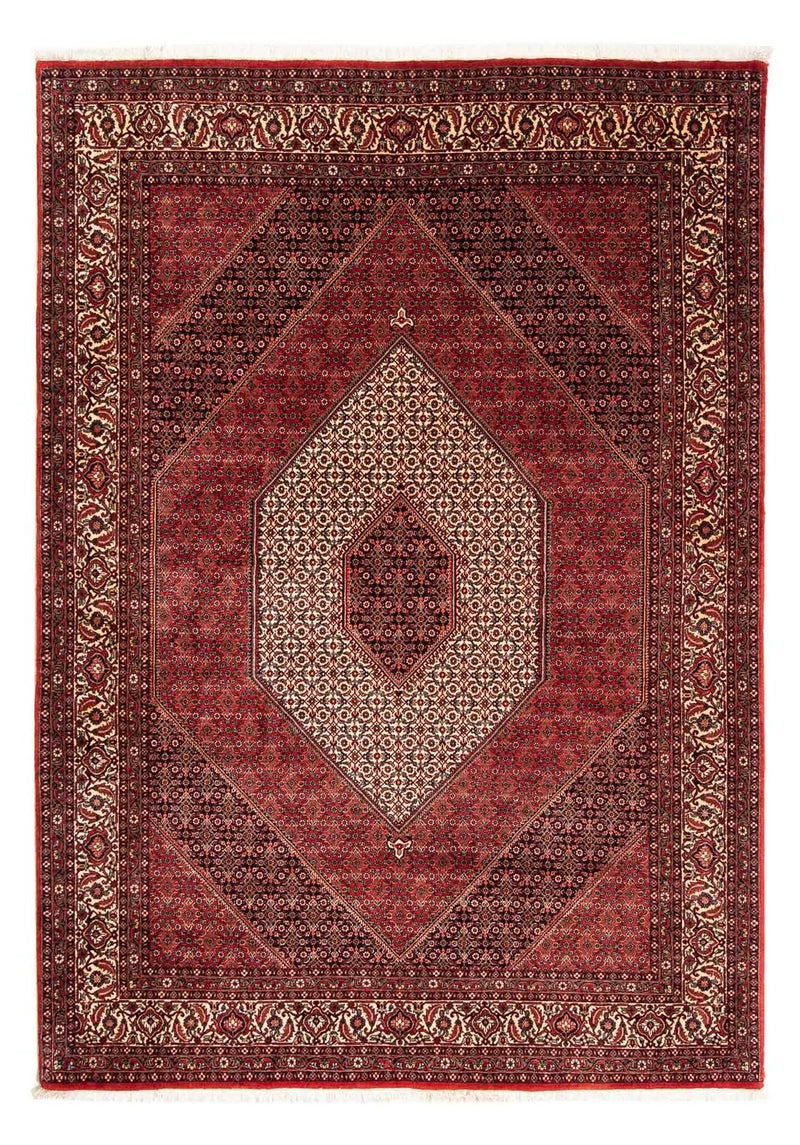 Perzisch tapijt - Bijar - 248 x 171 cm - donkerrood