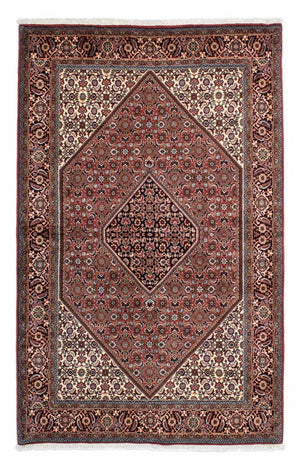 Perzisch tapijt - Bijar - 229 x 143 cm - rood