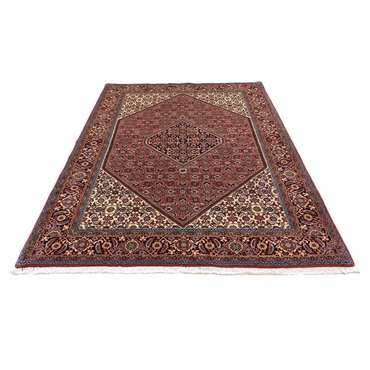 Perzisch tapijt - Bijar - 229 x 143 cm - rood