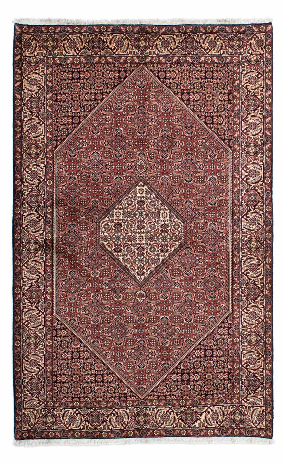 Perzisch tapijt - Bijar - 225 x 143 cm - rood