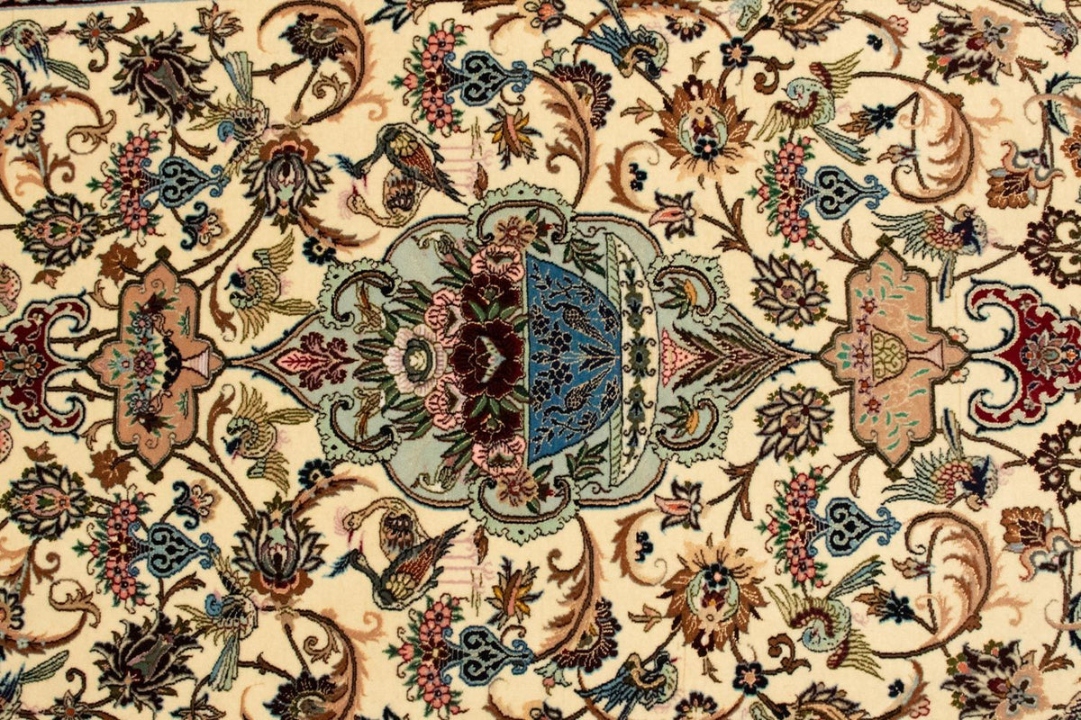 Perzisch tapijt - Isfahan - Premium - 168 x 110 cm - beige
