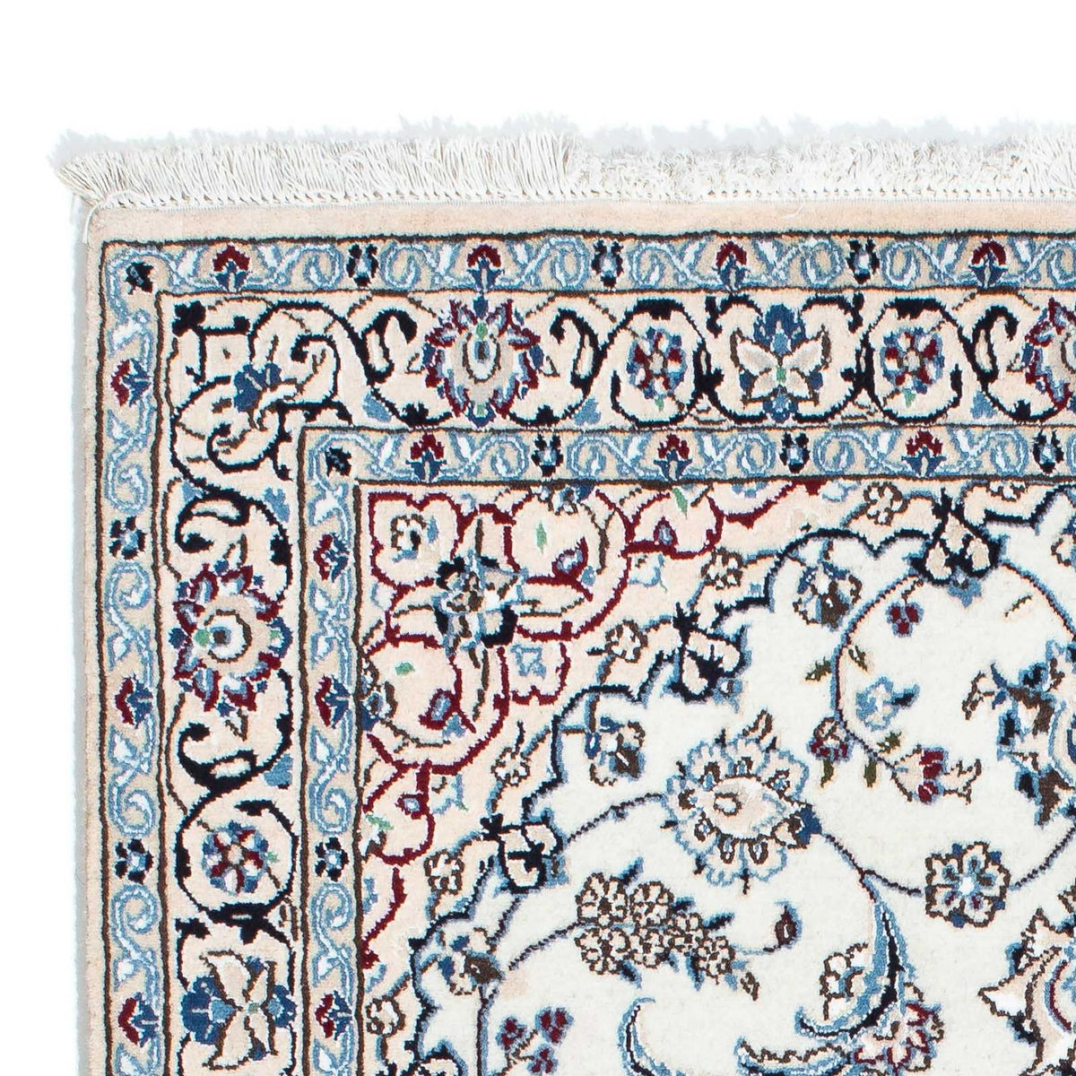 Perzisch tapijt - Nain - Koninklijk - 176 x 112 cm - beige