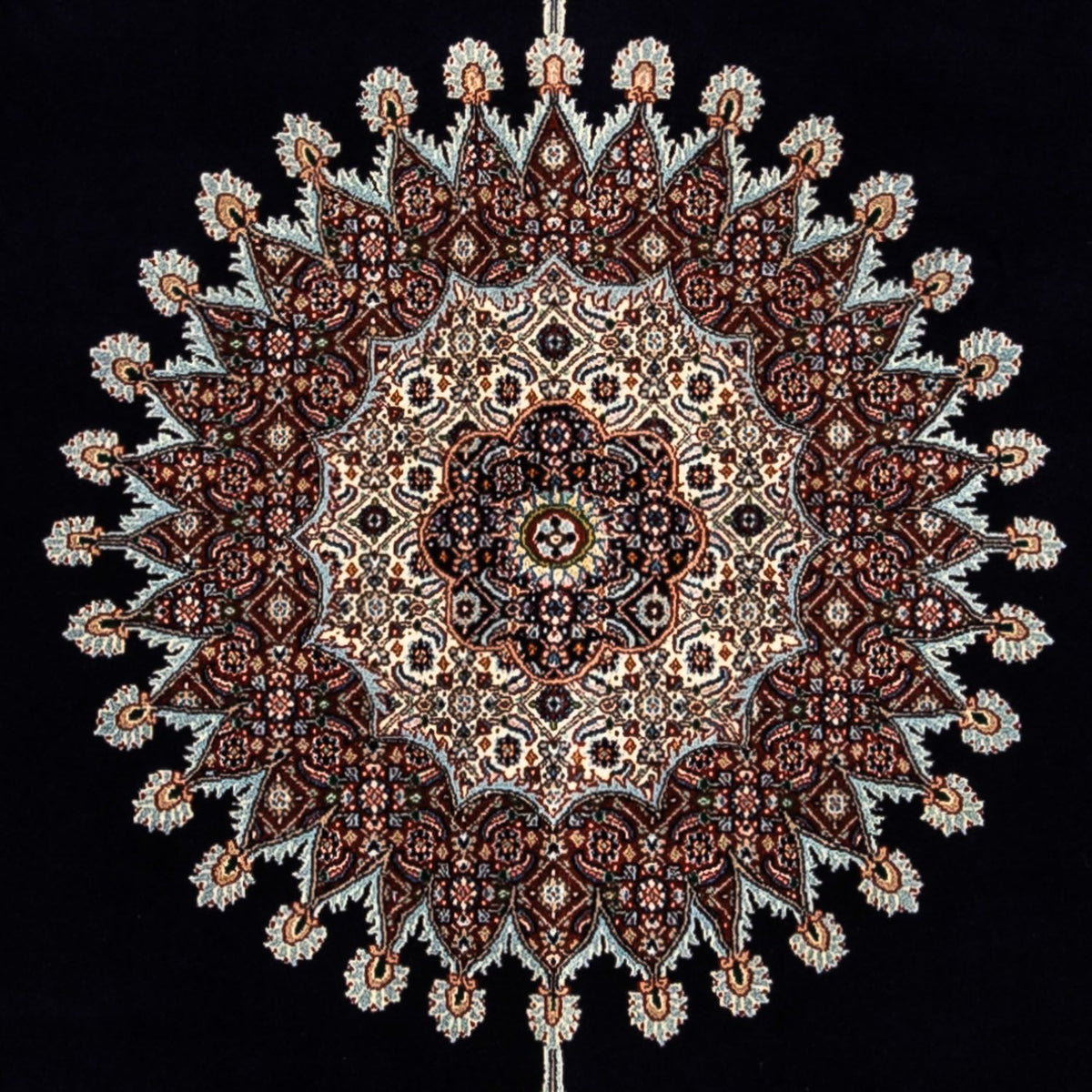 Perzisch tapijt - Klassiek - 344 x 239 cm - zwart