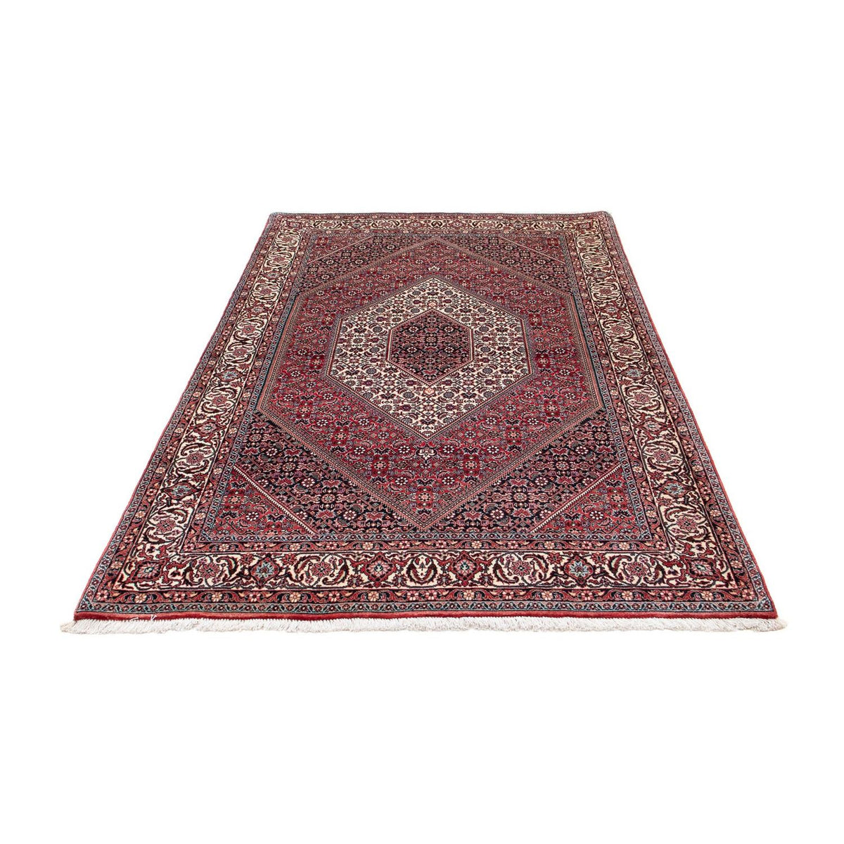 Perzisch tapijt - Bijar - 205 x 130 cm - licht rood